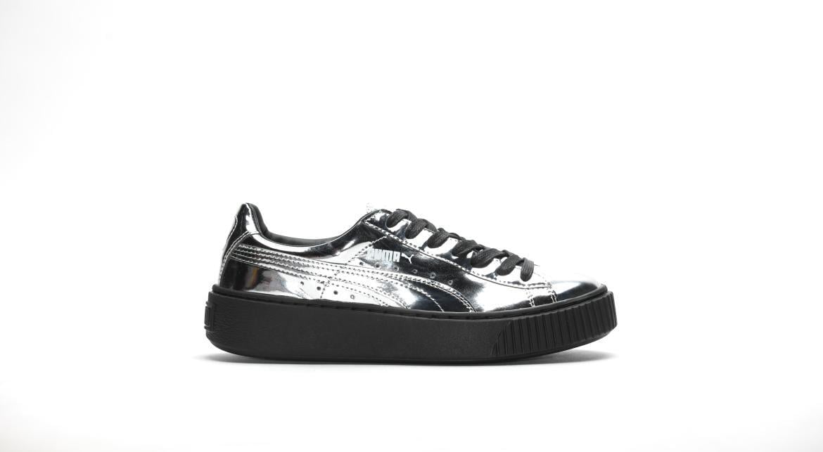 Puma Basket Platform Metallic 